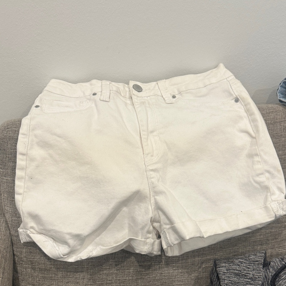 Classic White Women's Shorts